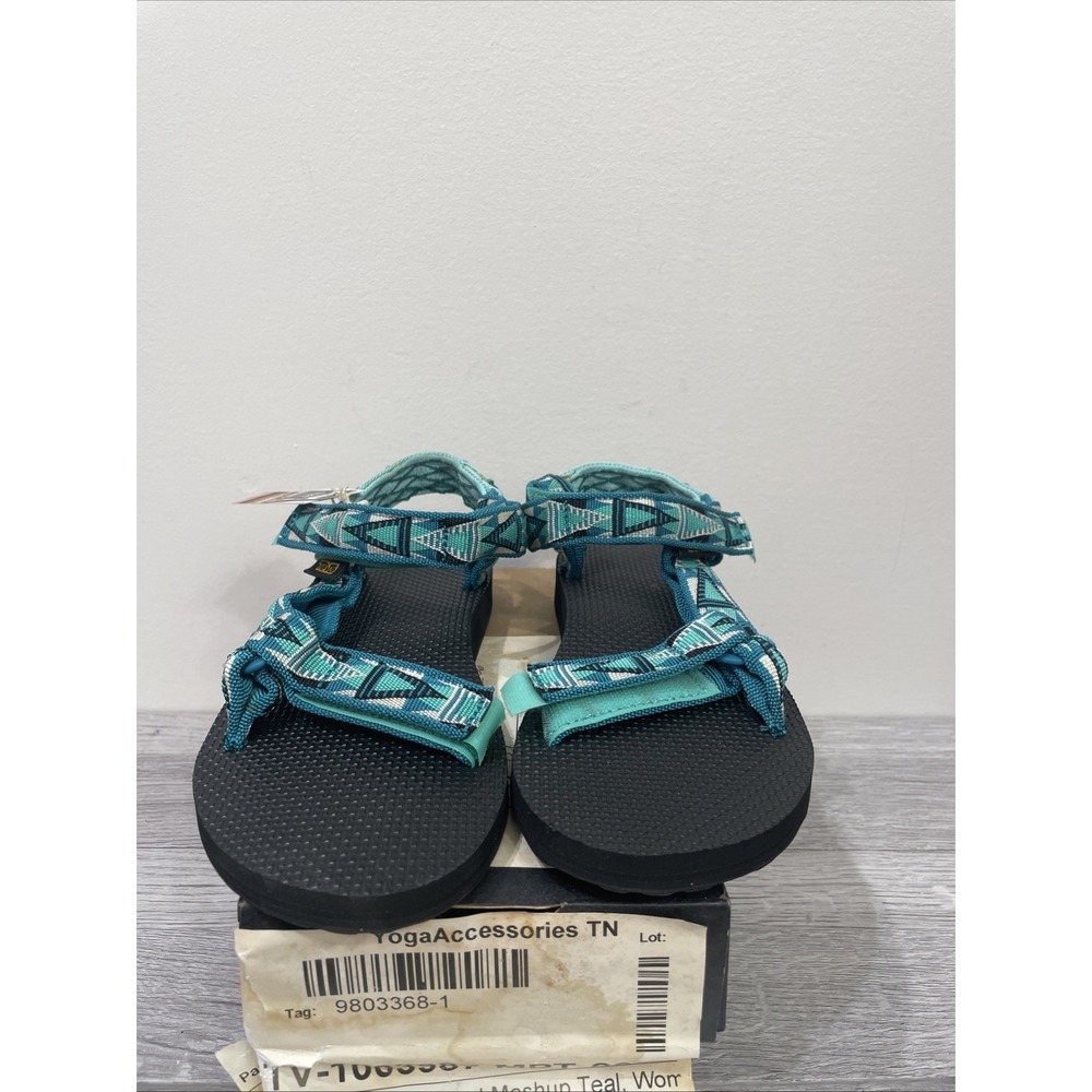 Teva ORIGINAL UNIVERSAL Mashup Teal Women's 6 Sandals
